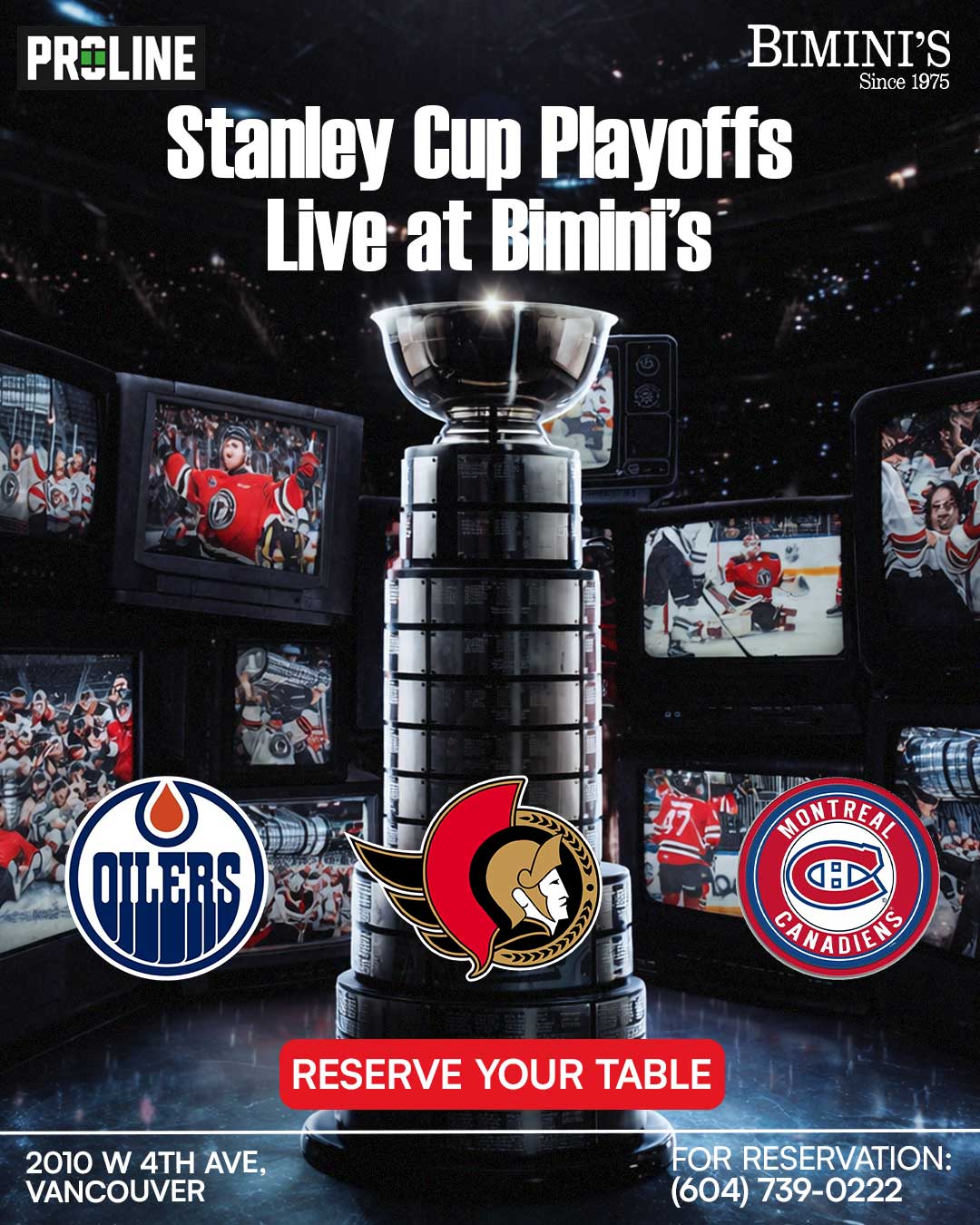 Stanley Cup Playoffs Live at Bimini