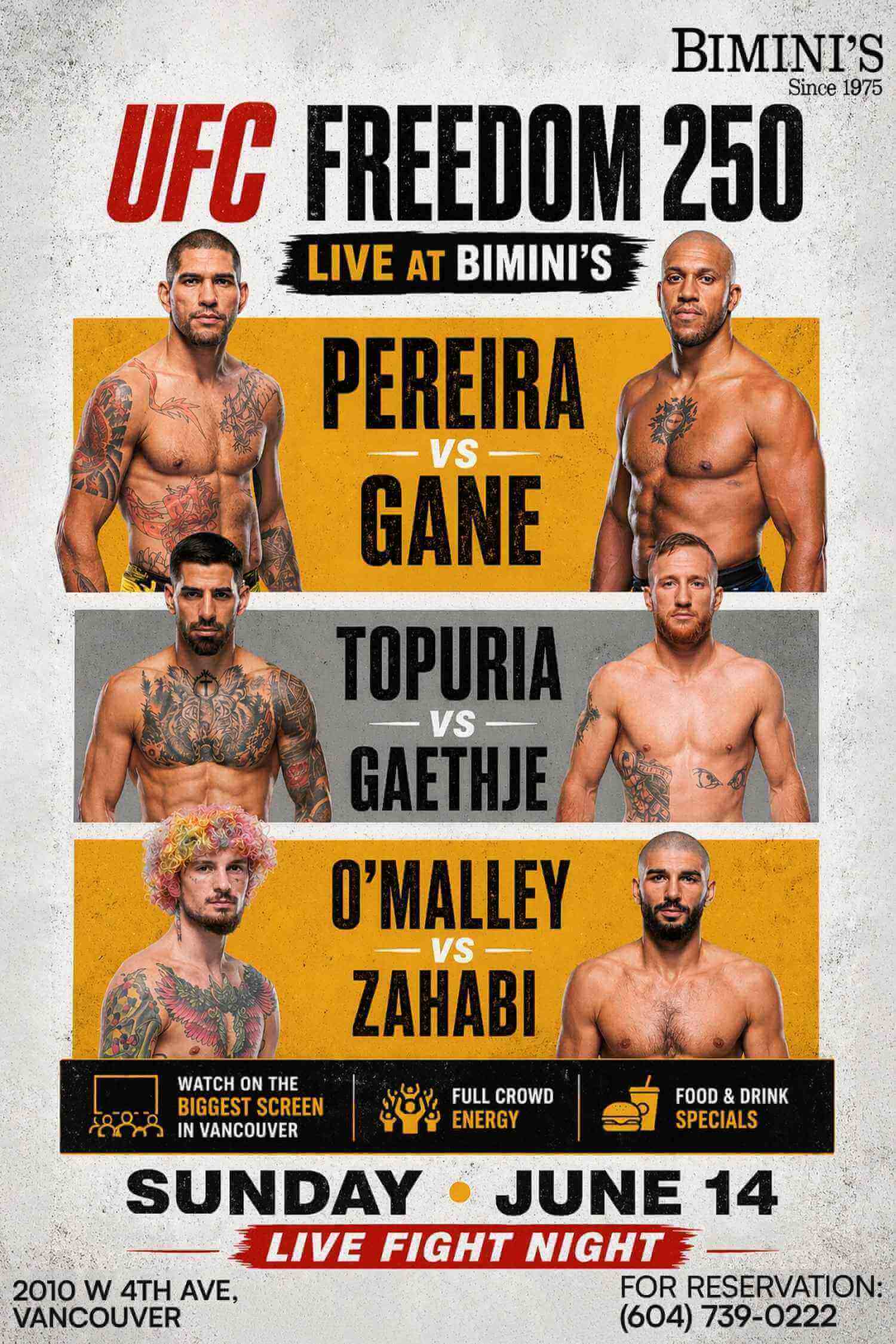 UFC 250 Live Vancouver