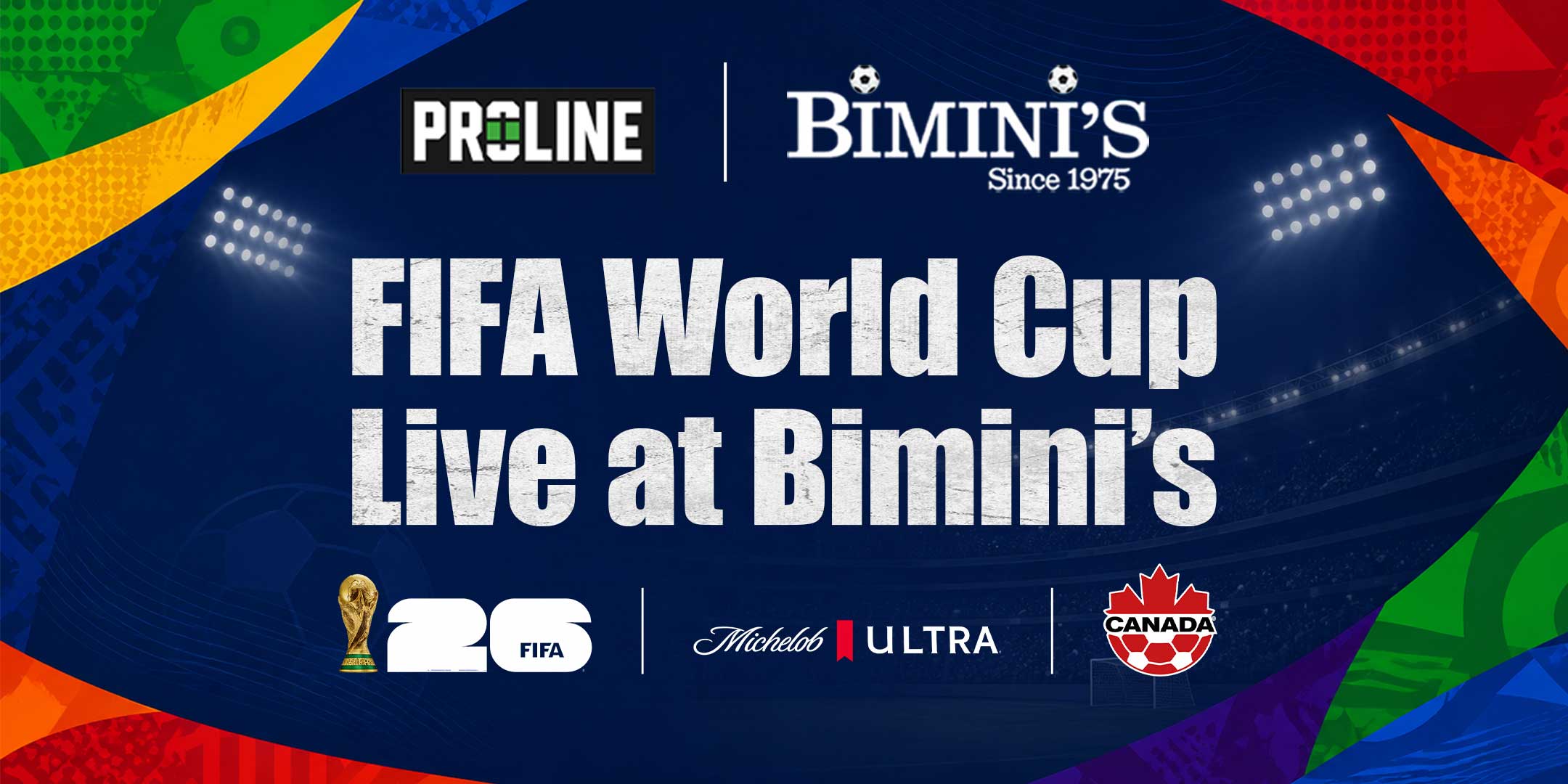 FIFA World Cup 2026 at Biminis Vancouver
