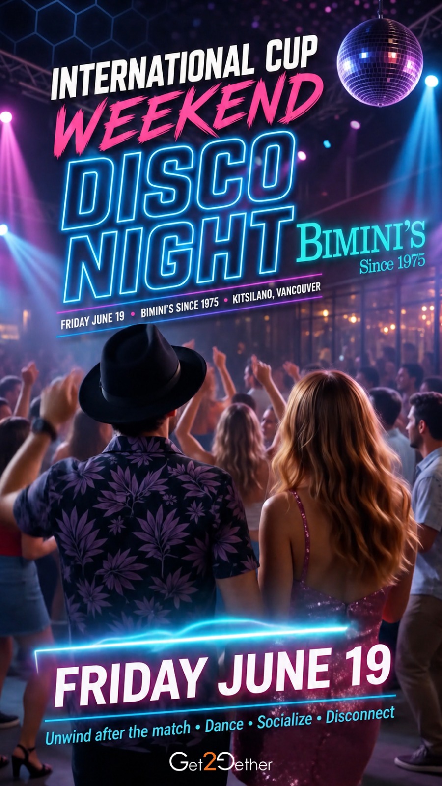 International Cup Weekend Disco Night Vancouver