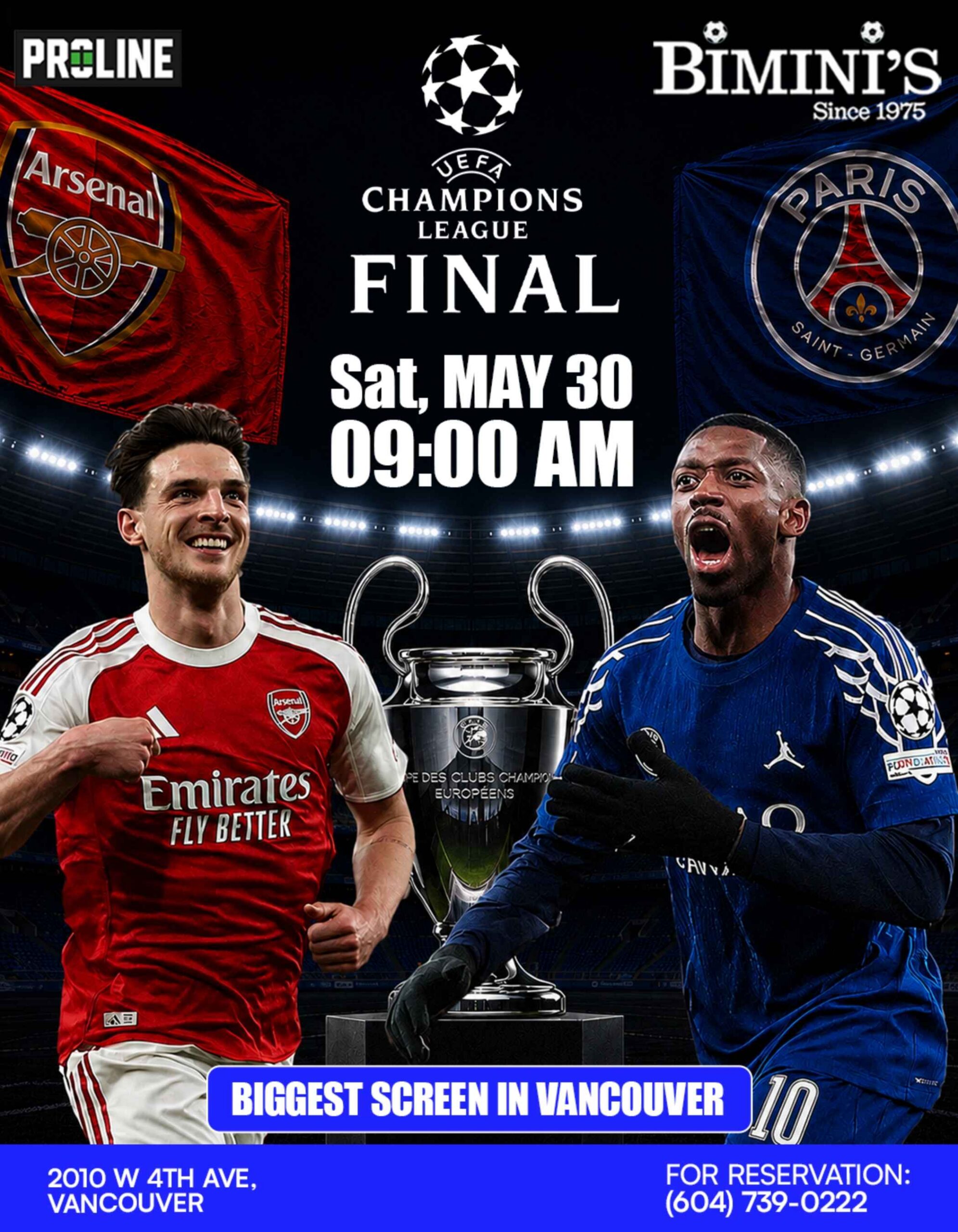 Champions League Final Watch Party Vancouver