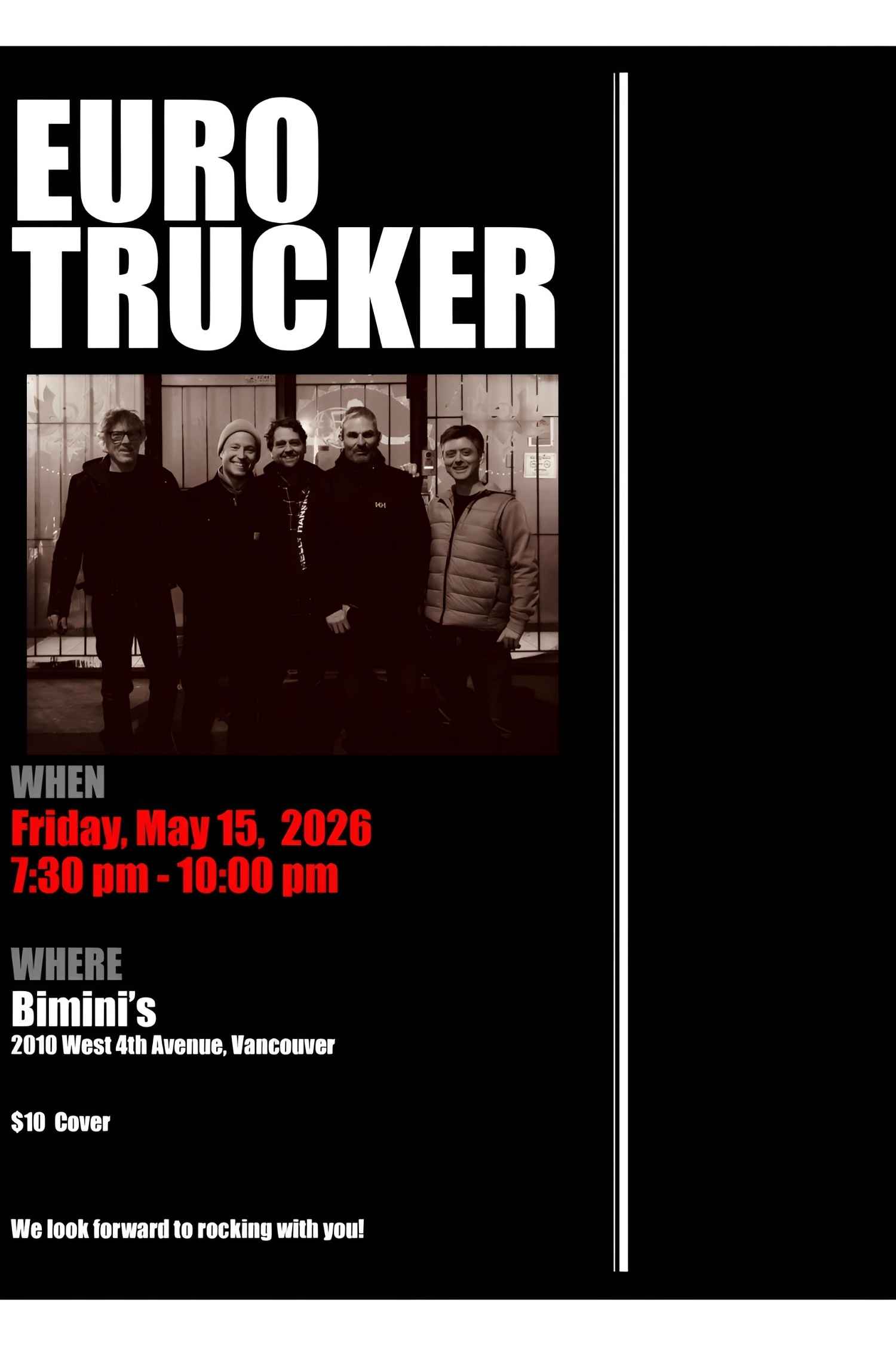 Uro Trucker Live Vancouver