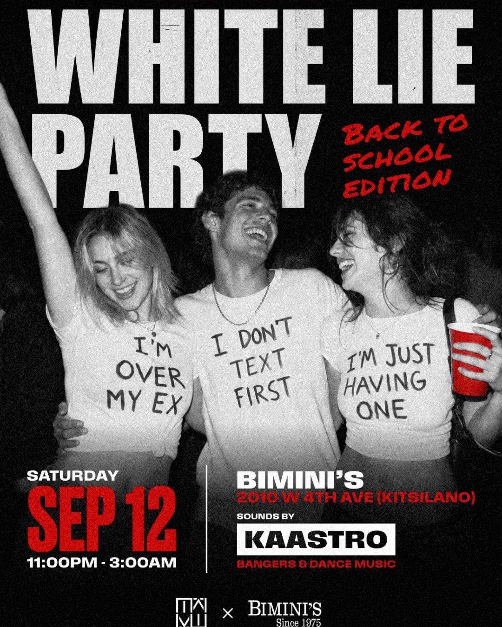 White Lie Party Vancouver